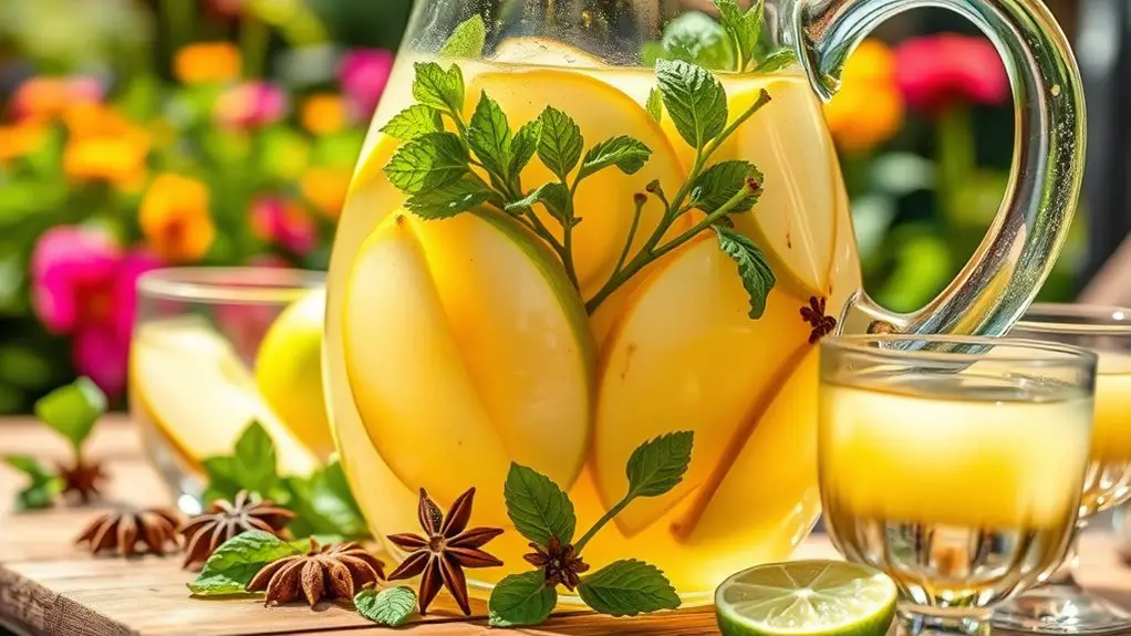 herbal white sangria recipe