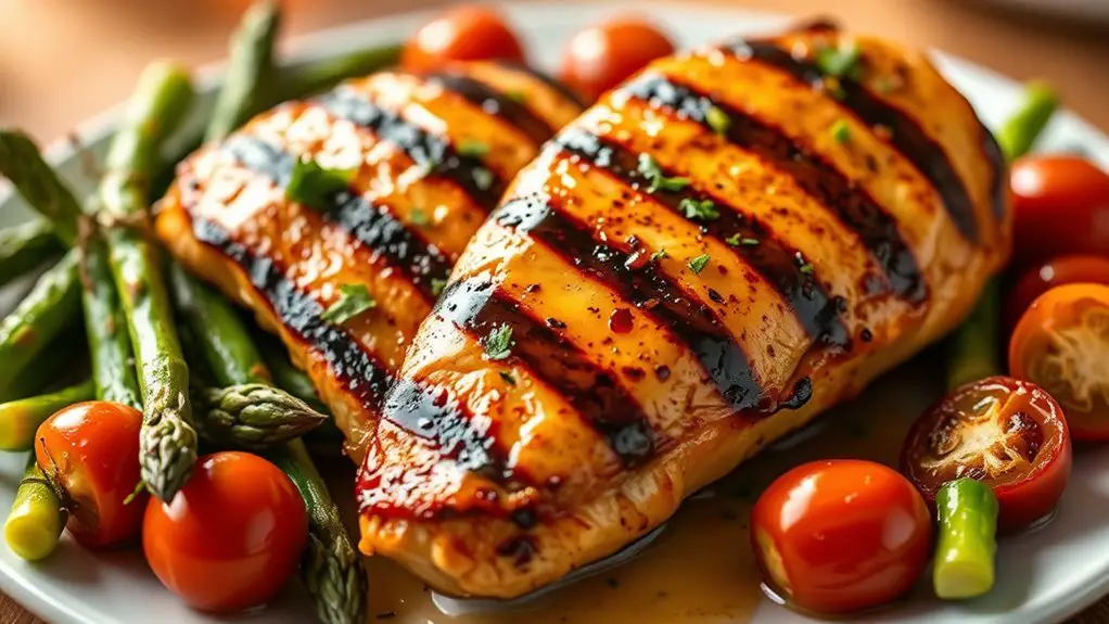 honey mustard grilled chicken