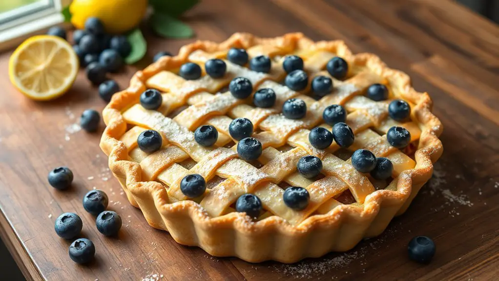 lemon blueberry pie recipe