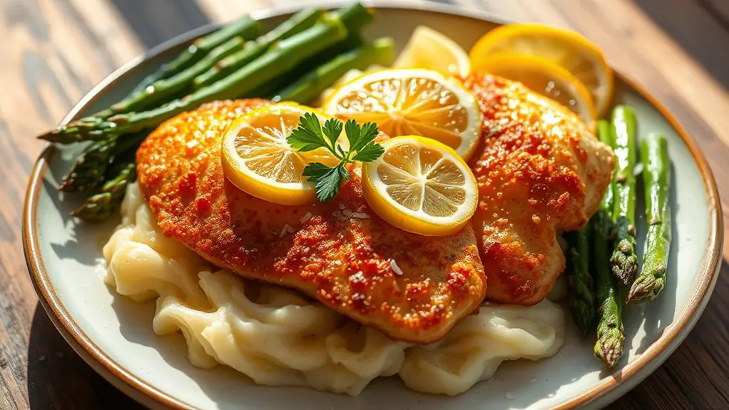 lemon herb chicken dish