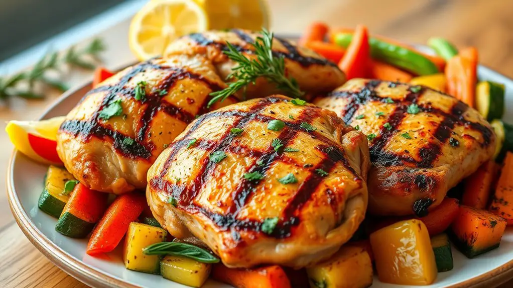 lemon herb grilled chicken