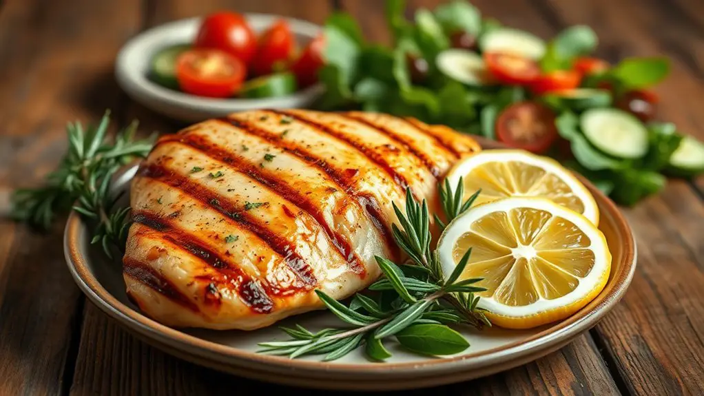 lemon herb marinated chicken