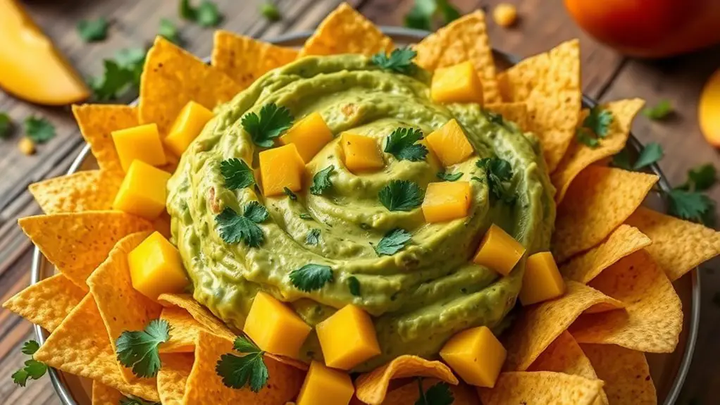 mango cilantro guacamole recipe