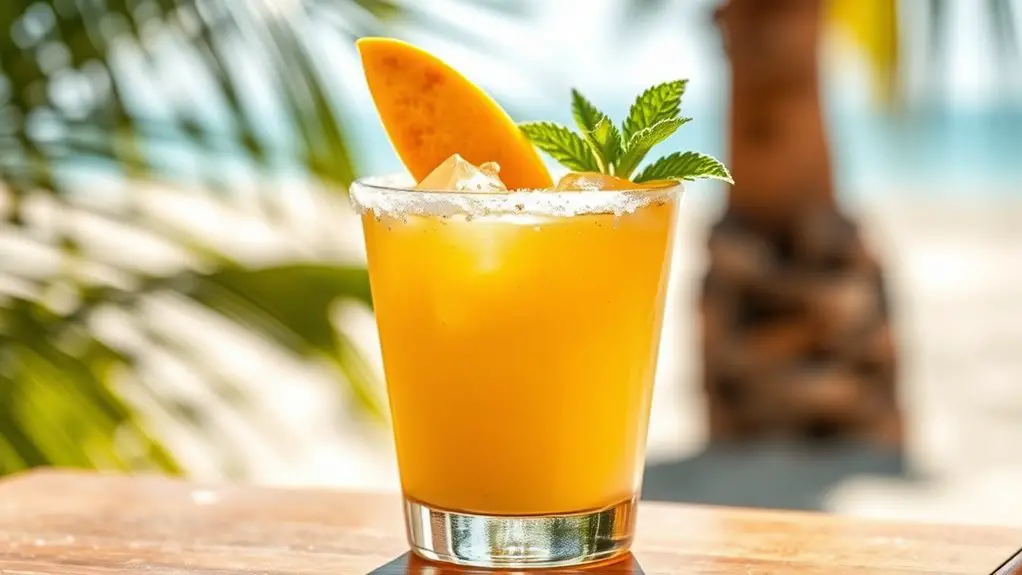 mango flavored frozen cocktail