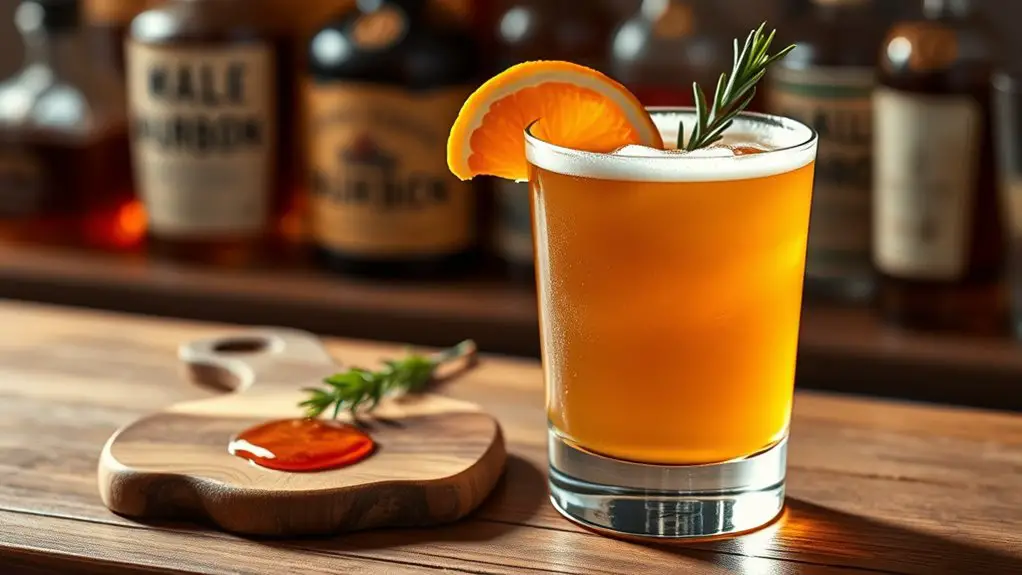 maple infused whiskey cocktail recipe