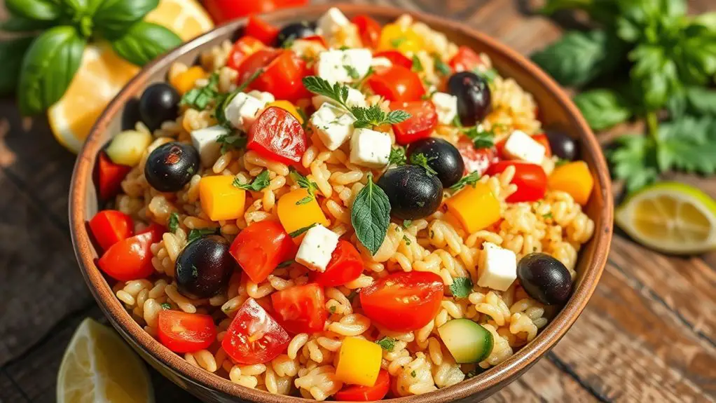 mediterranean orzo salad recipe