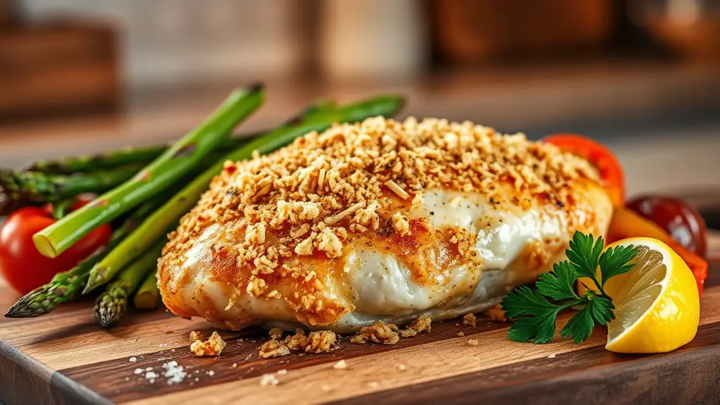 parmesan crusted chicken recipe