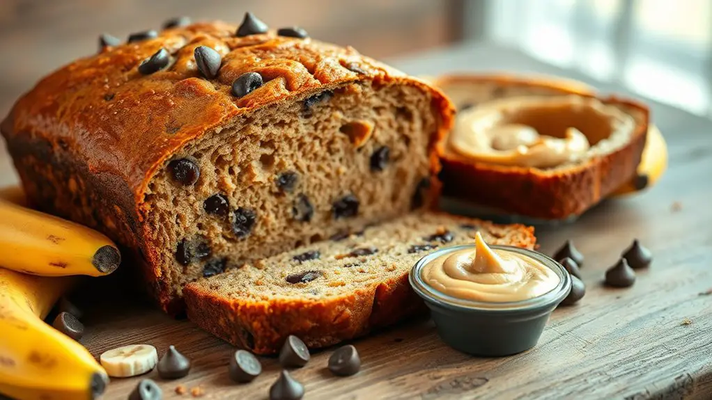 peanut butter banana bread