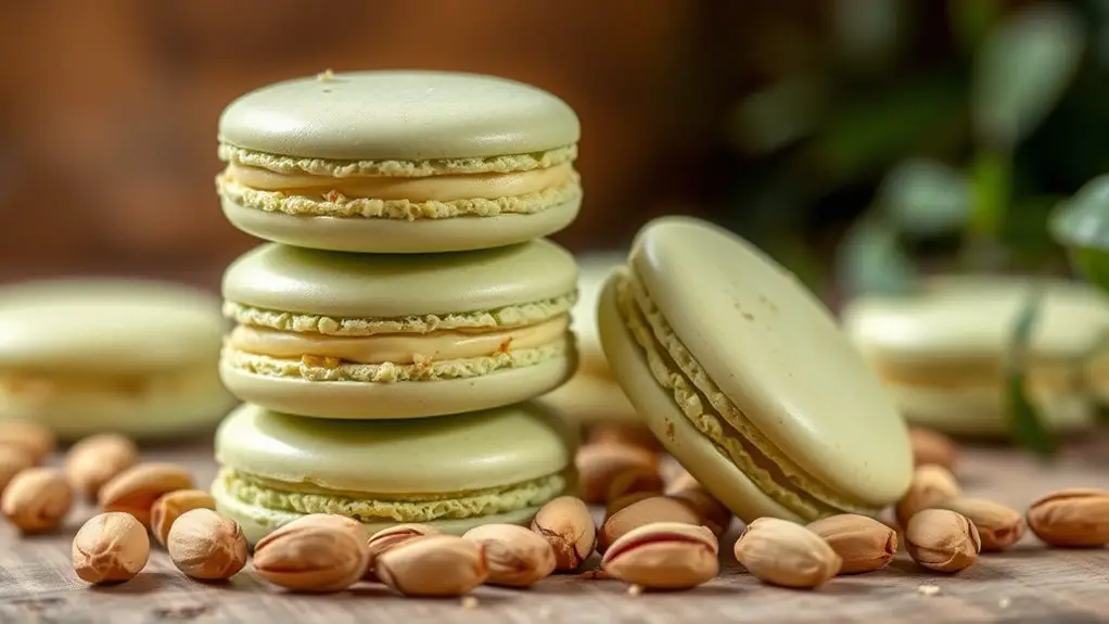 pistachio flavored sweet treats