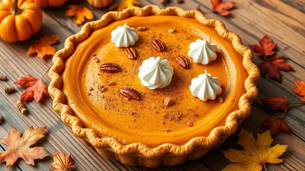 plant based pumpkin dessert