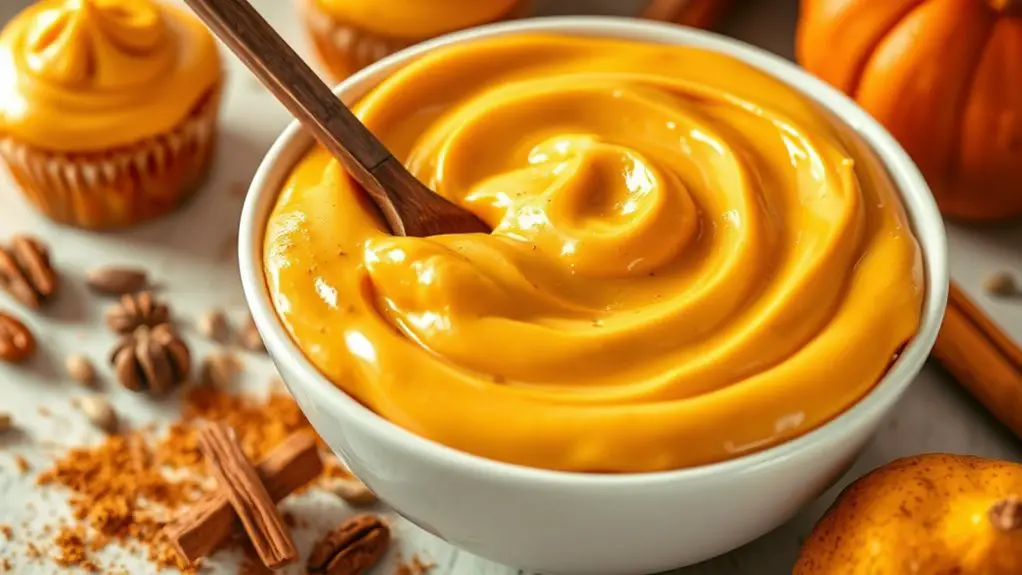 pumpkin cream cheese icing