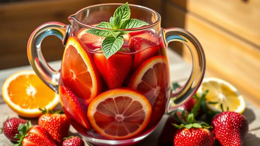 refreshing fruity wine blend