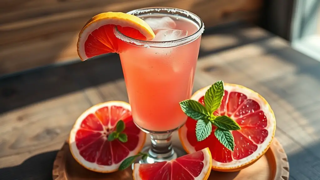 refreshing grapefruit tequila cocktail