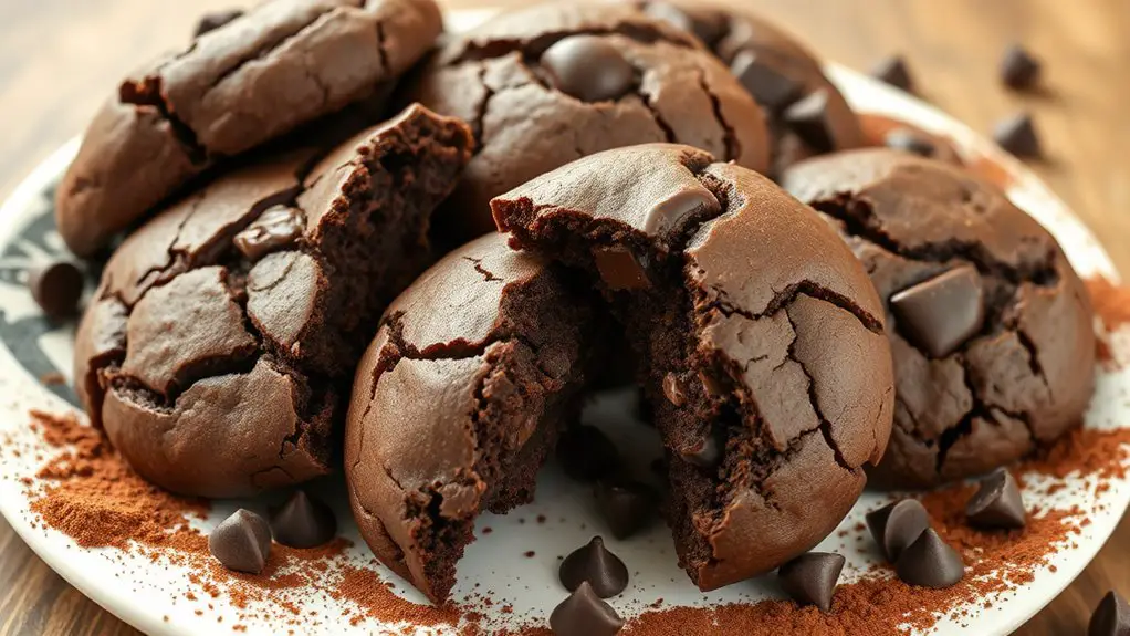 rich chocolate cookie treat