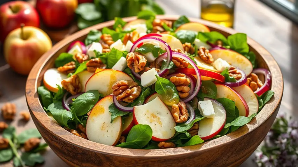 savory apple salad recipe