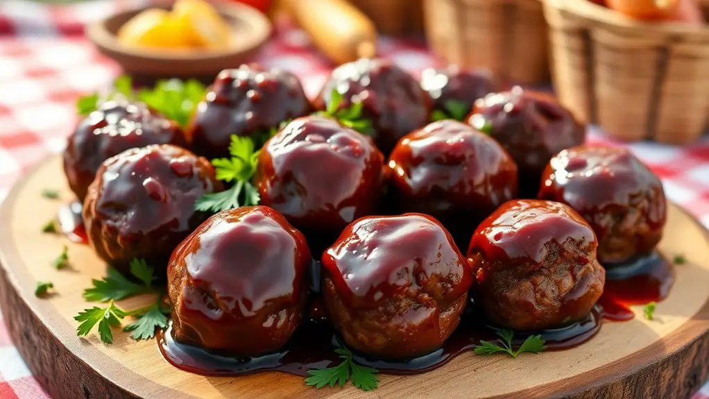 savory bbq meatball recipe