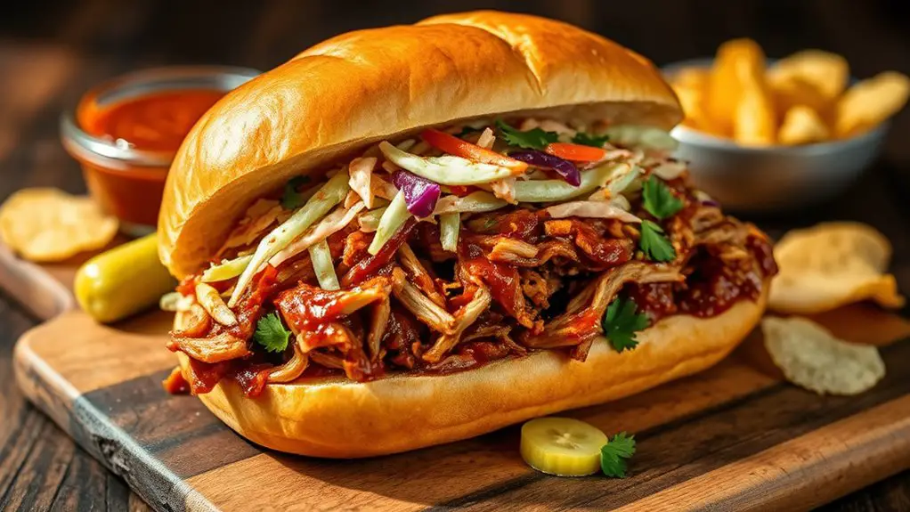 savory bbq pulled pork