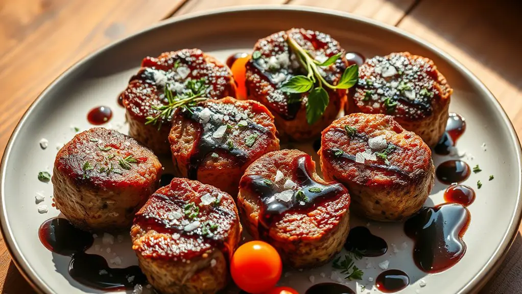 savory herb coated steak bites