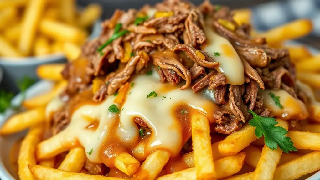 savory italian beef fries