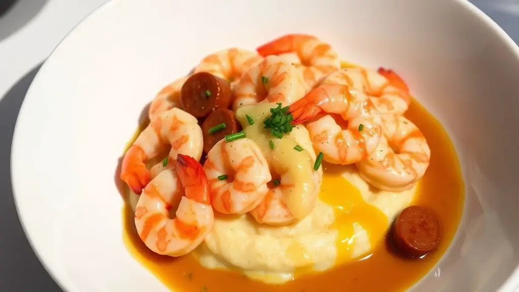 savory shrimp and grits