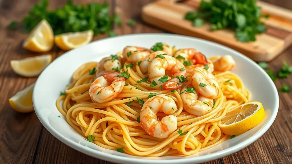 shrimp scampi pasta recipe