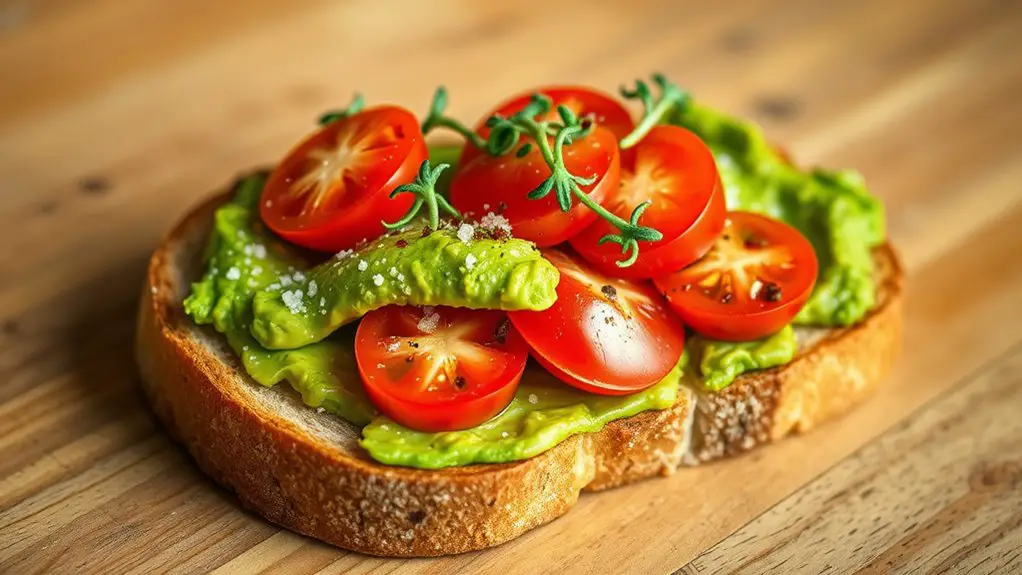 simple delicious avocado toast