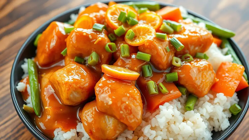 slow cooker orange chicken