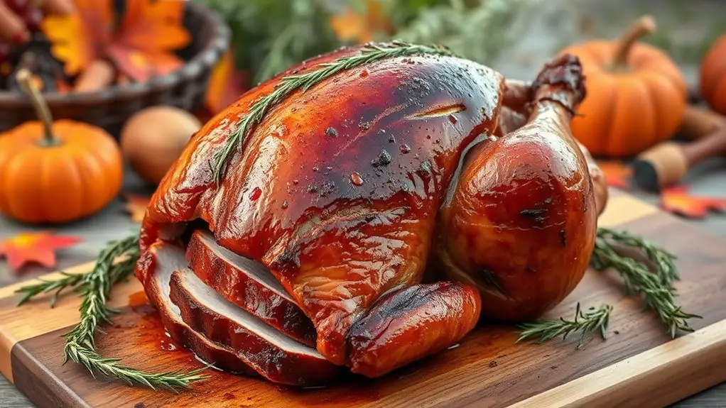 smoked turkey holiday dish