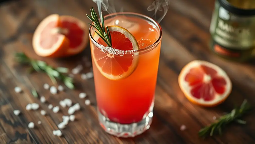 smoky flavored cocktail twist