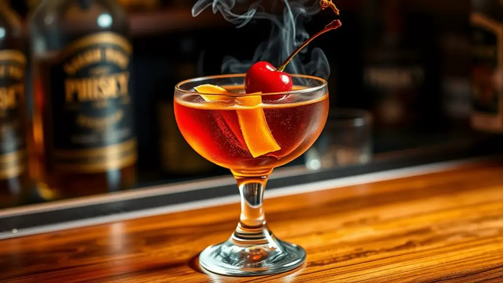 smoky whiskey cocktail delight