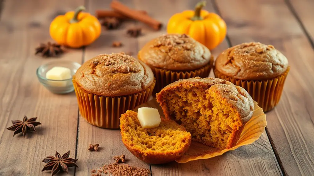 spiced pumpkin muffin recipe