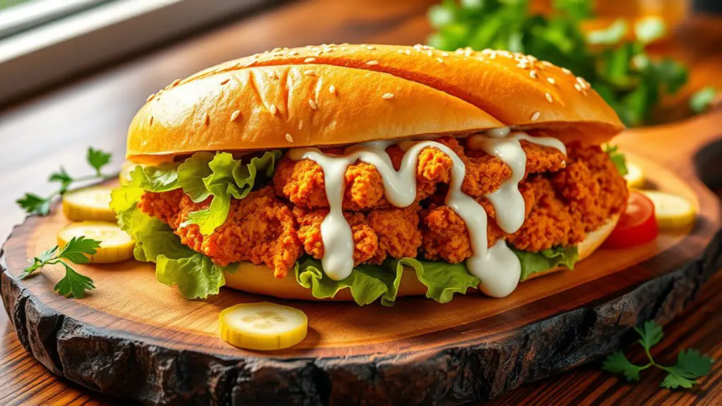 spicy buffalo chicken sandwich