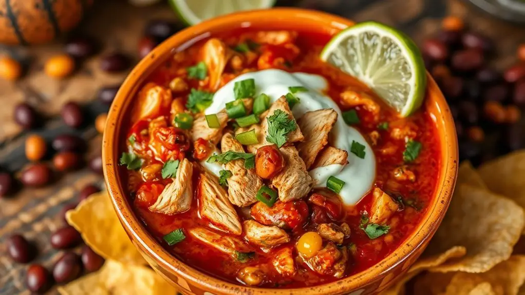 spicy chicken chili recipe