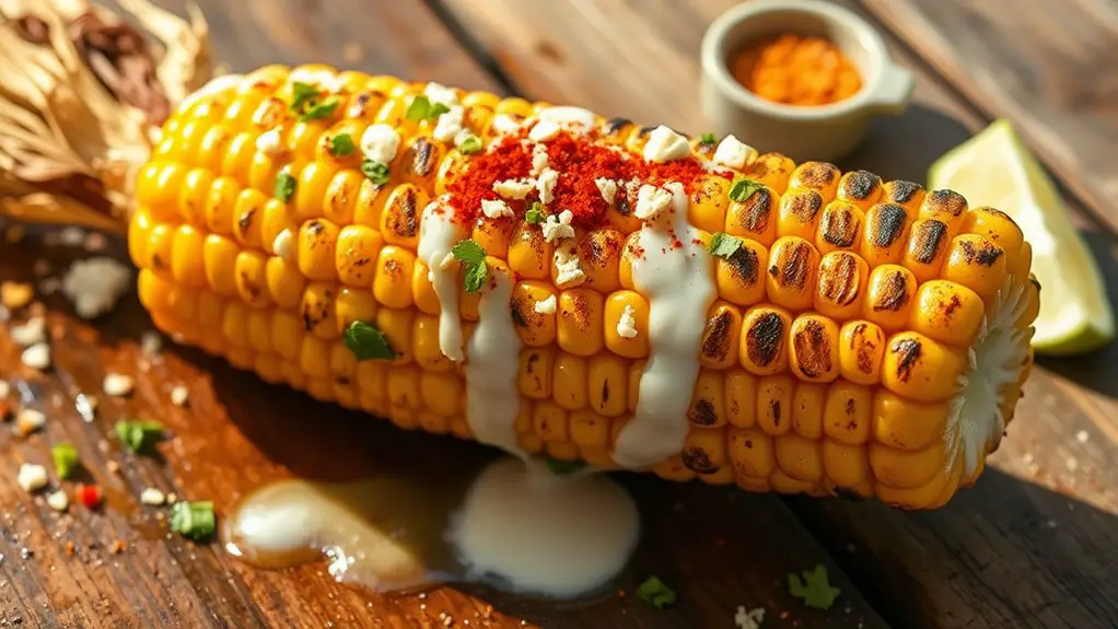 spicy grilled corn delight