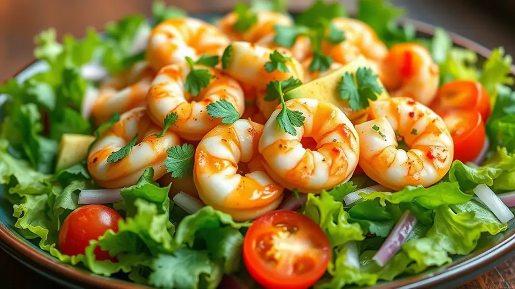 spicy shrimp avocado salad