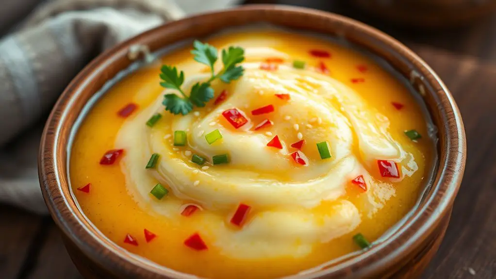 spicy steamed korean eggs