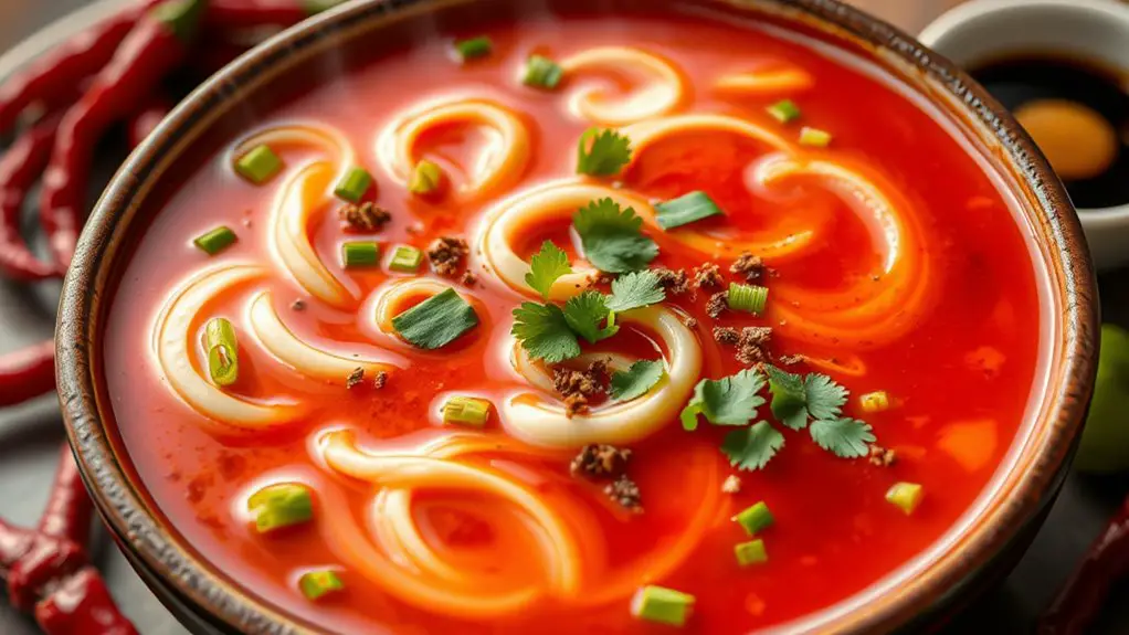 spicy szechuan soup recipe