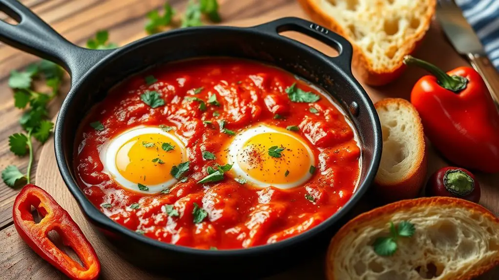 spicy tomato egg dish