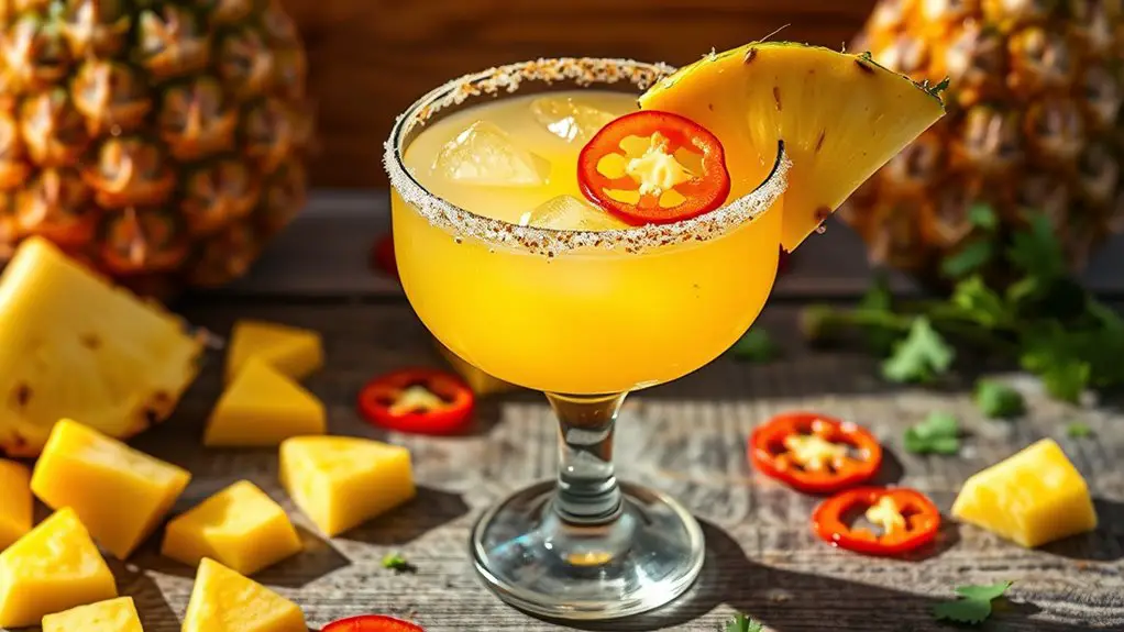 spicy tropical cocktail recipe