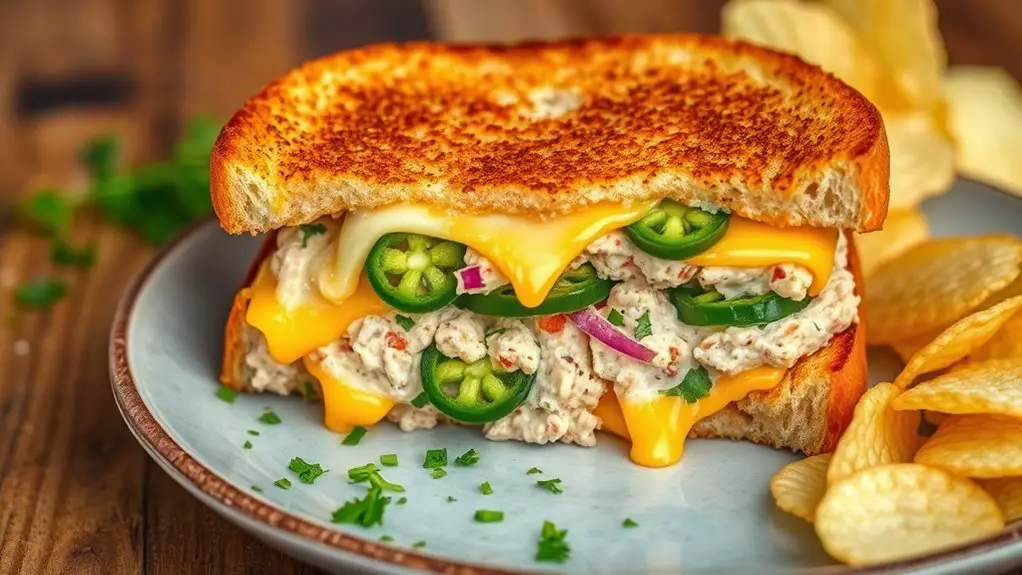 spicy tuna melt recipe