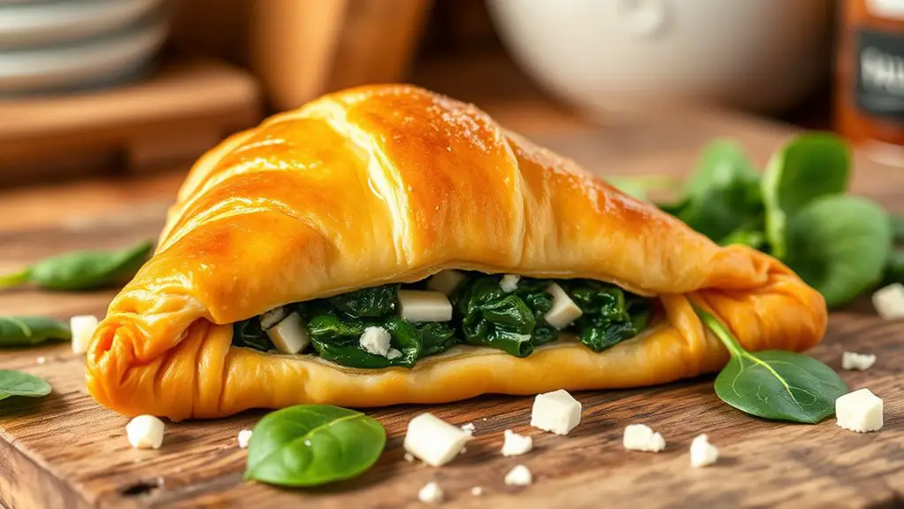 spinach feta puff pastry