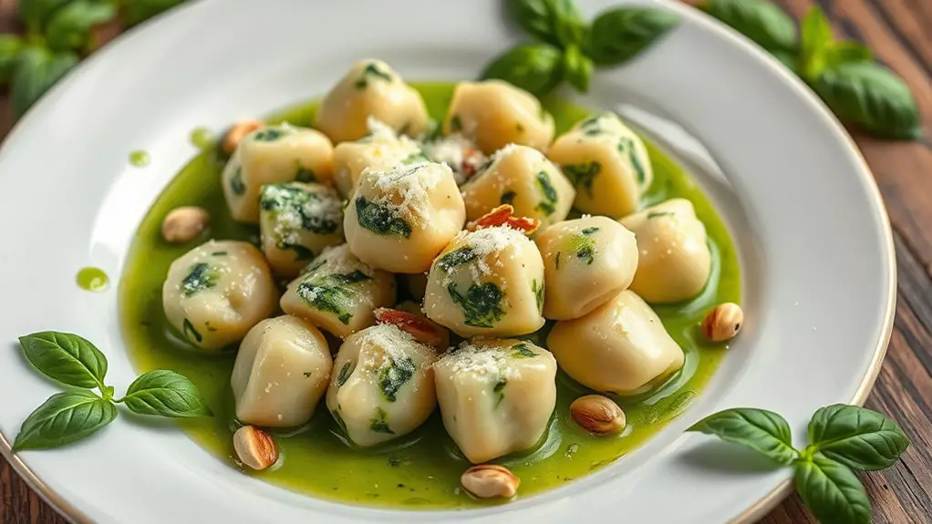 spinach ricotta dumplings recipe