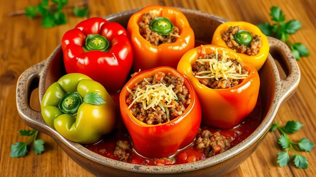 stuffed peppers recipe instructions