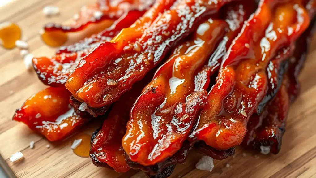 sweet and savory bacon