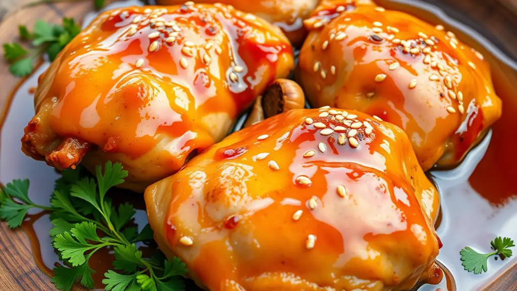 sweet and savory chicken