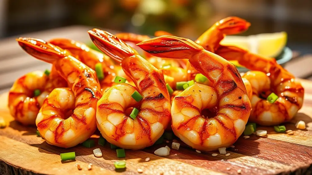 sweet and savory shrimp