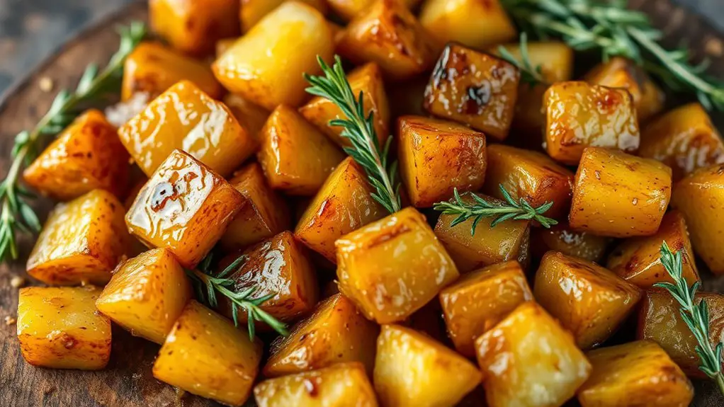 sweet and tangy potatoes