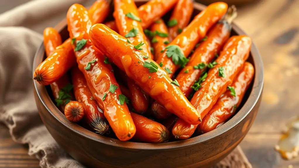 sweet glazed carrots recipe