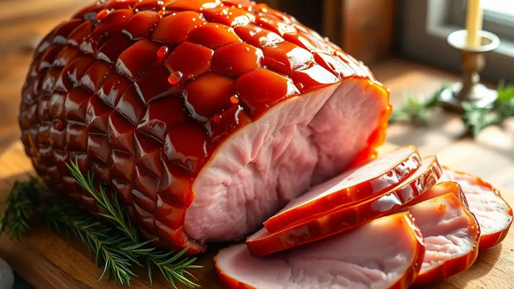 sweet glazed ham recipe