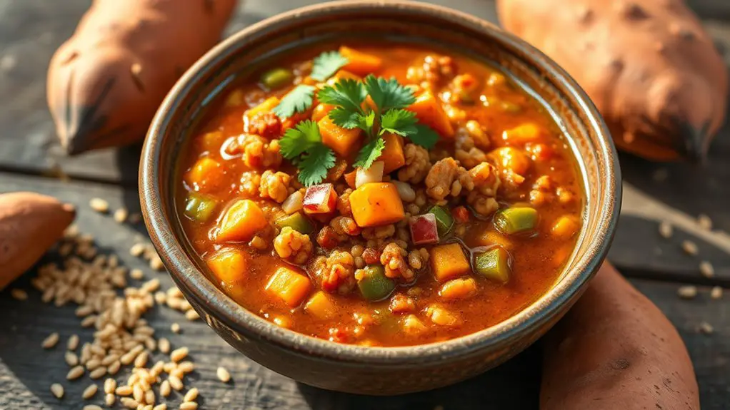 sweet potato quinoa chili